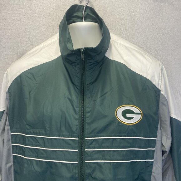 NWT Green Bay Packers Windbreaker Jacket Mens Large L SI NFL Sports Illustrated - Picture 7 of 14